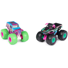 Monster Jam Son-uva Digger vs El Toro Loco 1:64 pack view