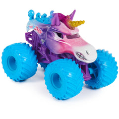 Sparkle Smash graphics close-up highlighting stylized rims for authentic Monster Jam style.