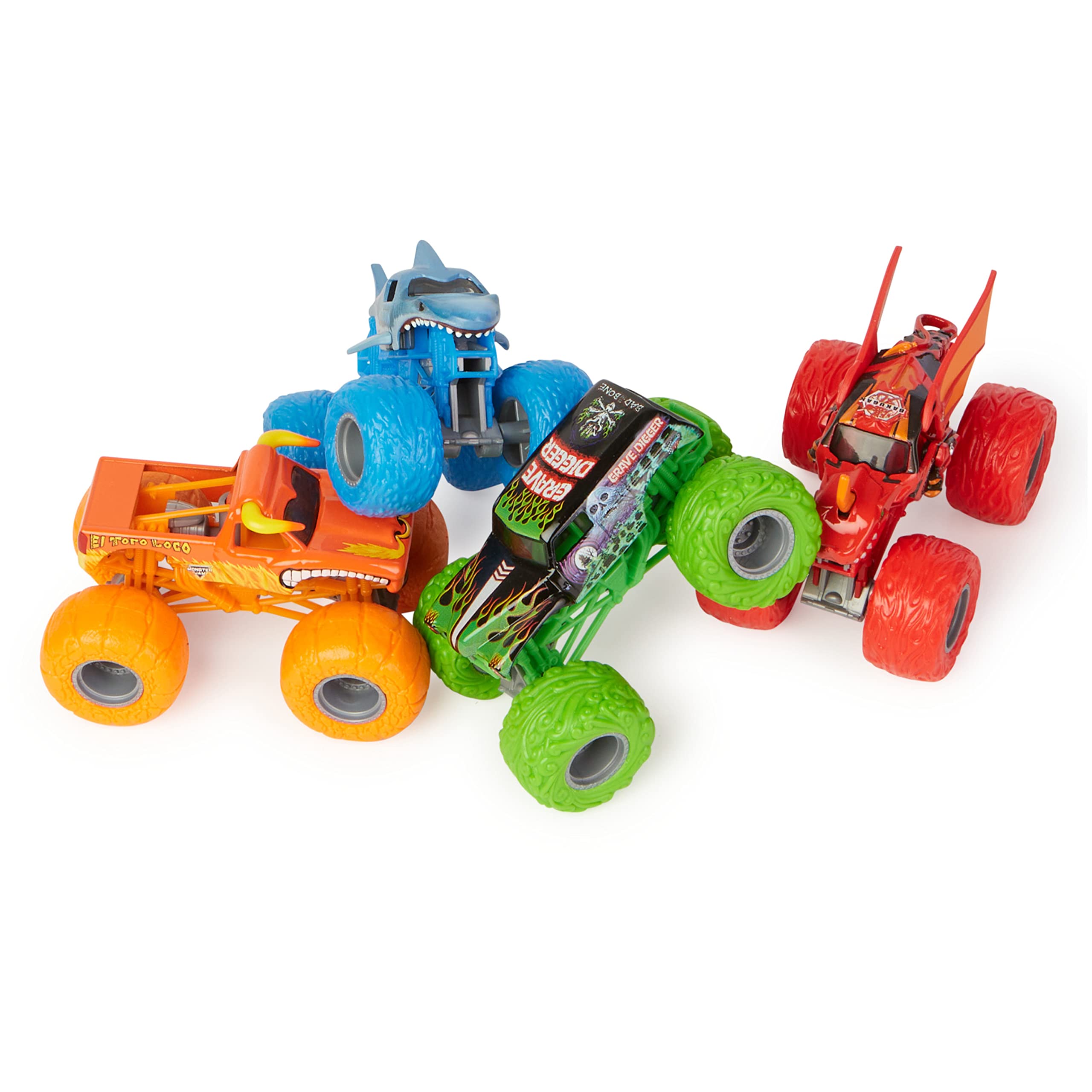 Monster Jam Bakugan Dragonoid 1:64 scale with striking graphics for racing