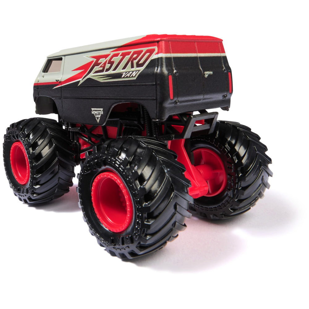 Monster Jam truck-stunt-action illustrating realistic flips and jumps for storytelling.