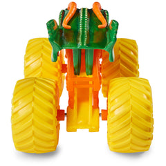 Monster Jam two-pack packaging and out-of-box setup for quick play