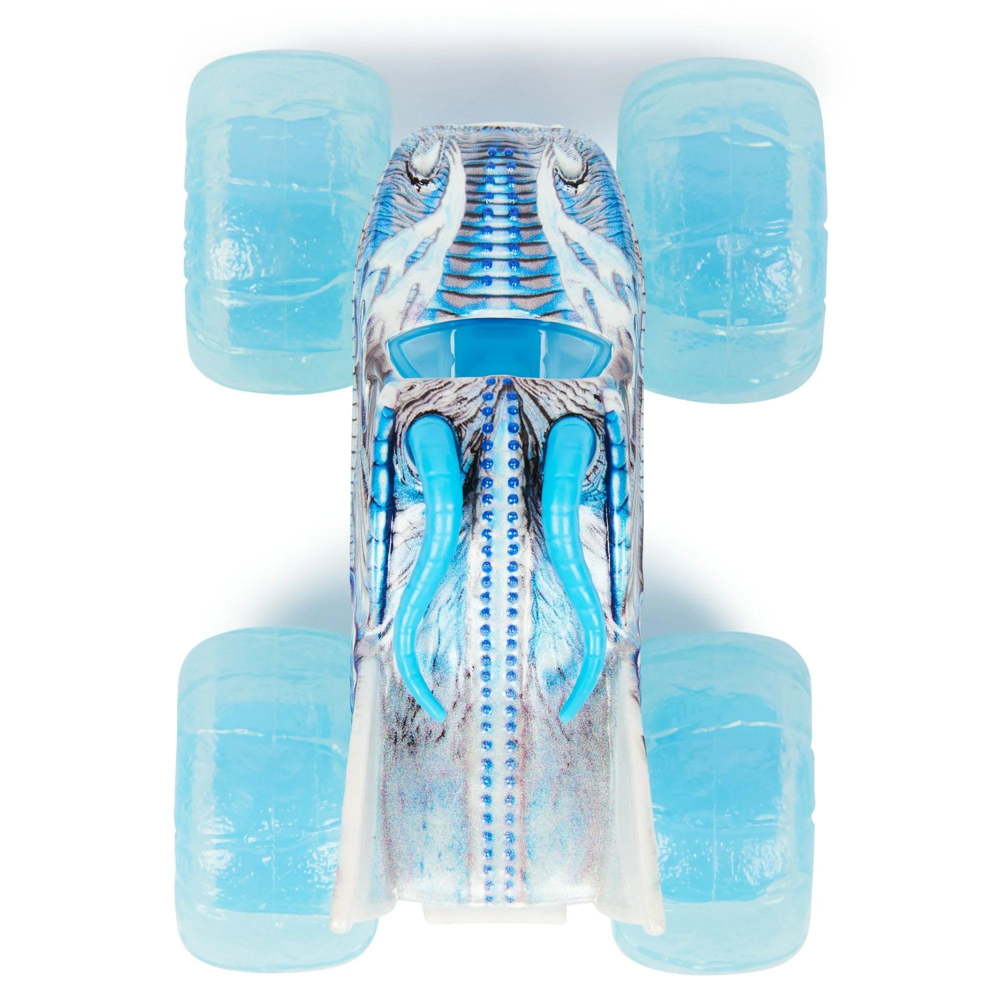 Walmart exclusive packaging for Monster Jam Fire & Ice set.