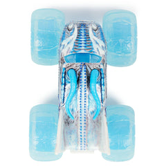 Walmart exclusive packaging for Monster Jam Fire & Ice set.
