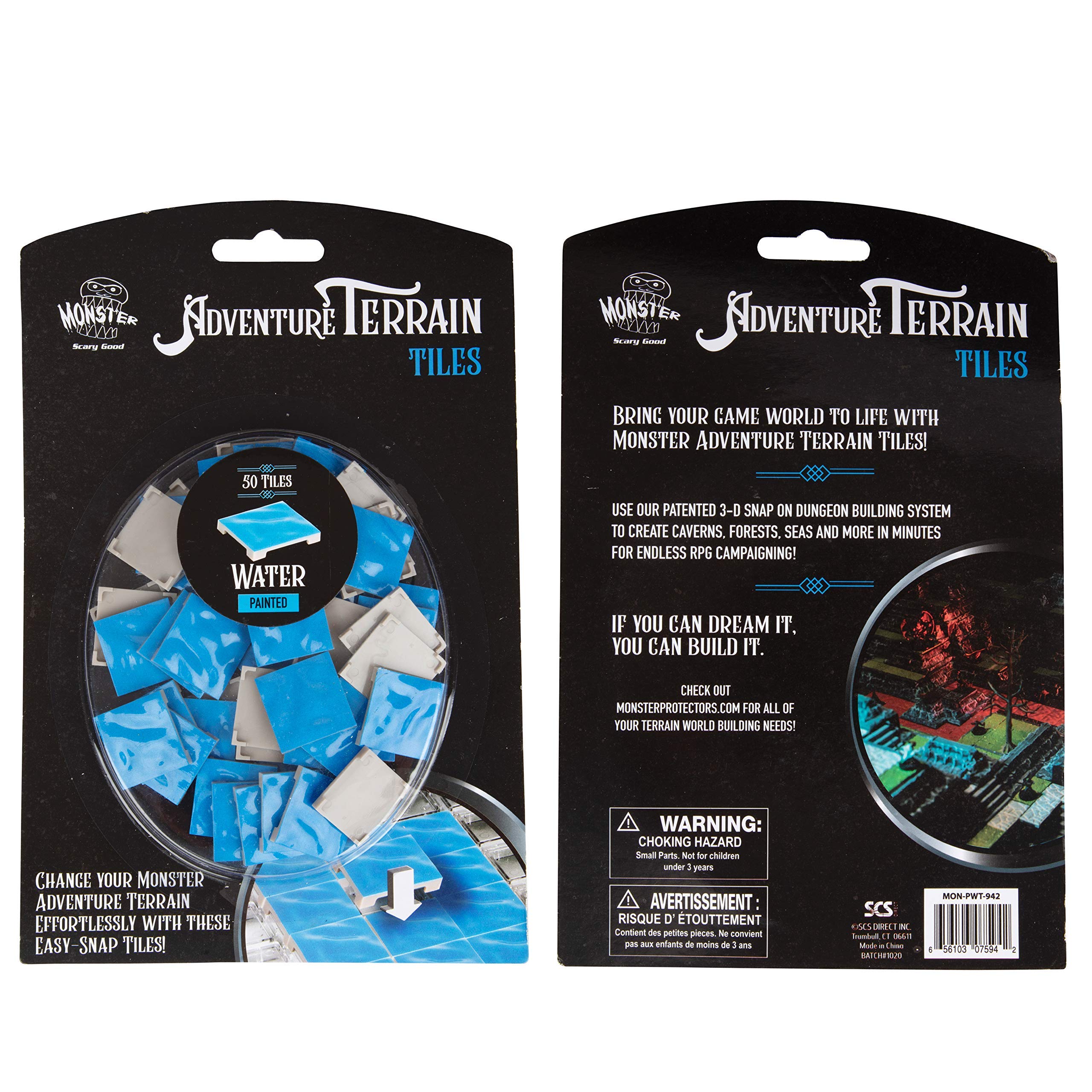 Monster Protectors D&D and Pathfinder compatible tiles fit your campaigns.