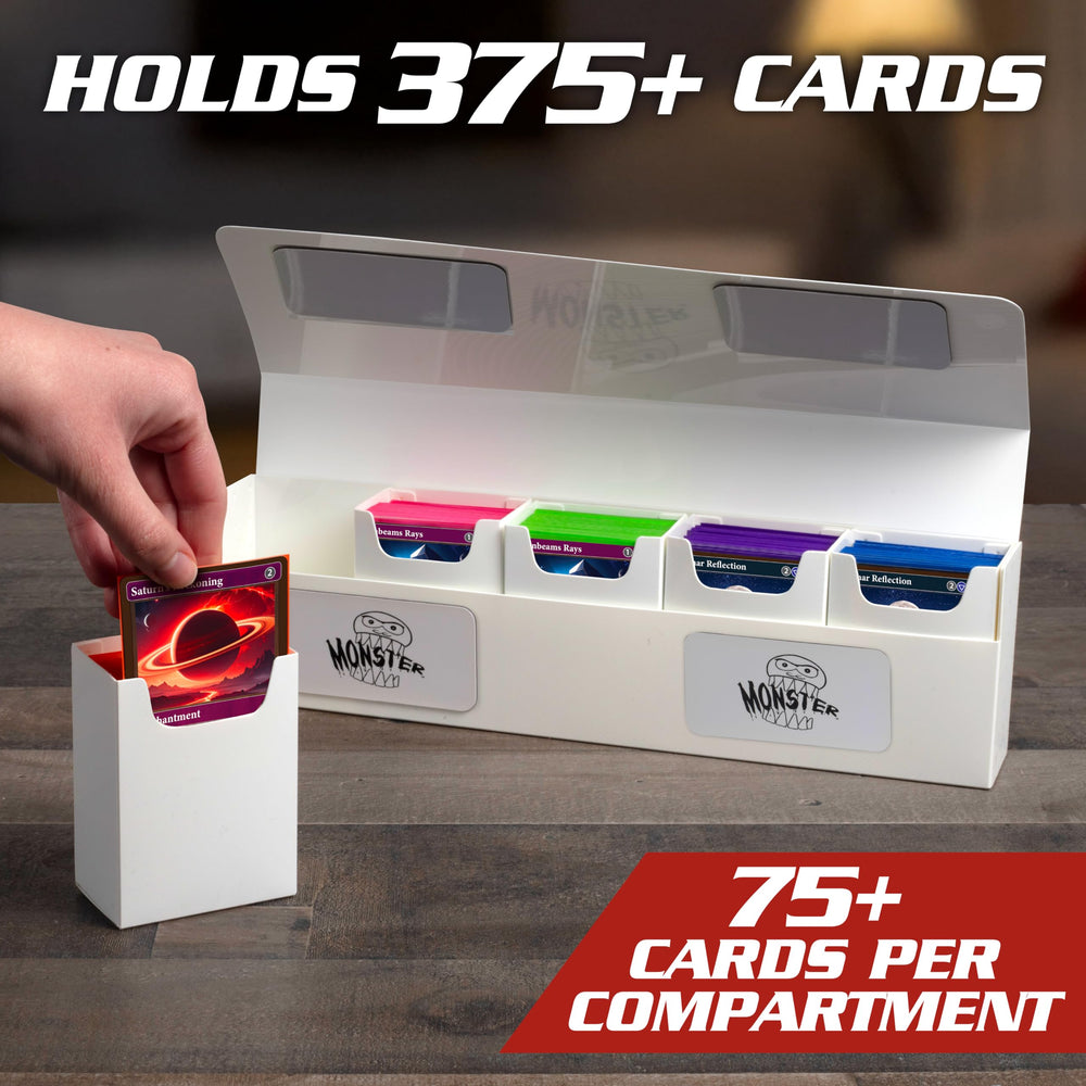 Monster Protectors Hydra XL Deck Box magnetic self-locking closure for secure transport