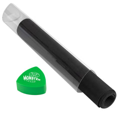 Monster Protectors Prism Playmat Tube with green cap keeps your mat secure on any surface