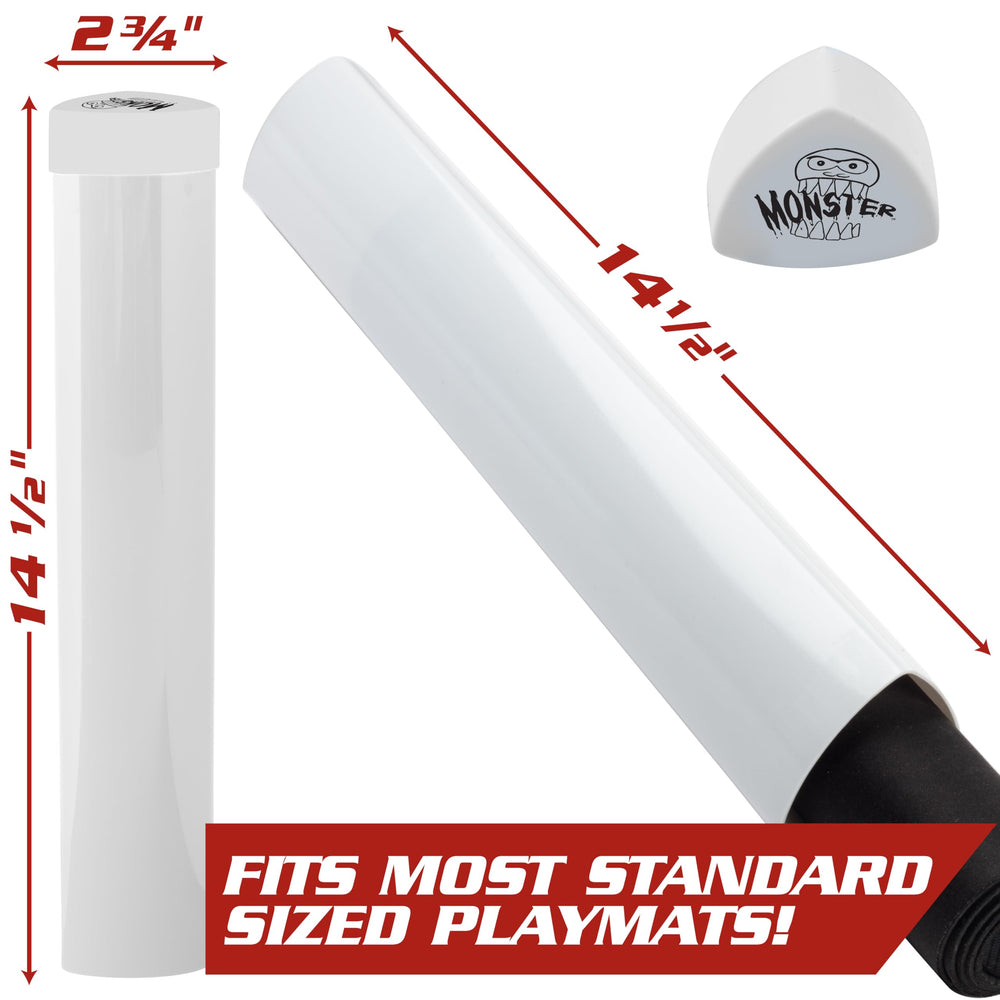 Sturdy cap by Monster Protectors keeps mats secure and protected.