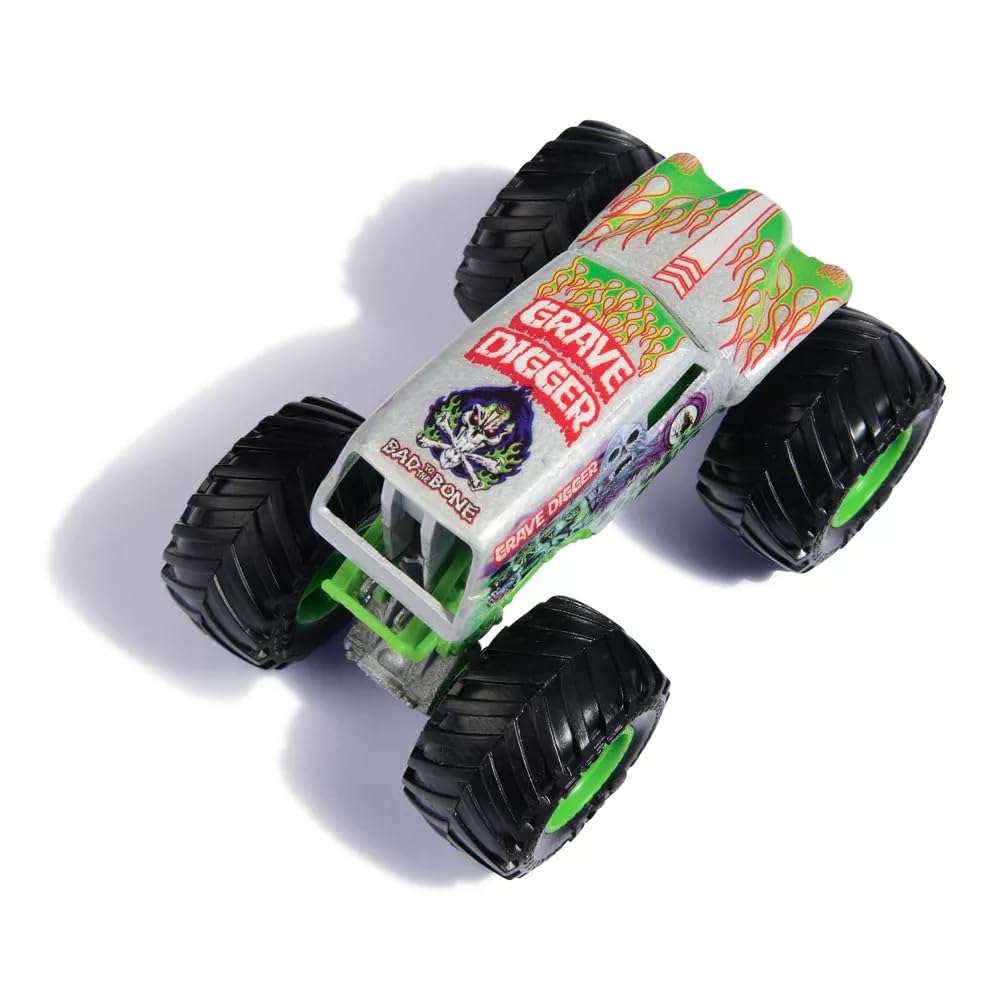 Monster Jam El Toro Loco 1:64 close-up detail for display collections
