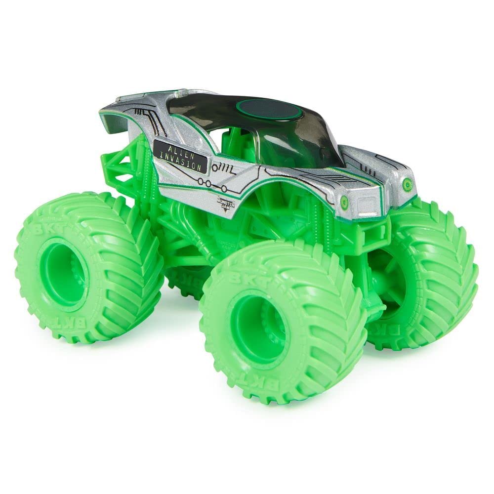 Monster Jam 1:64 diecast truck graphics showcase authentic styling