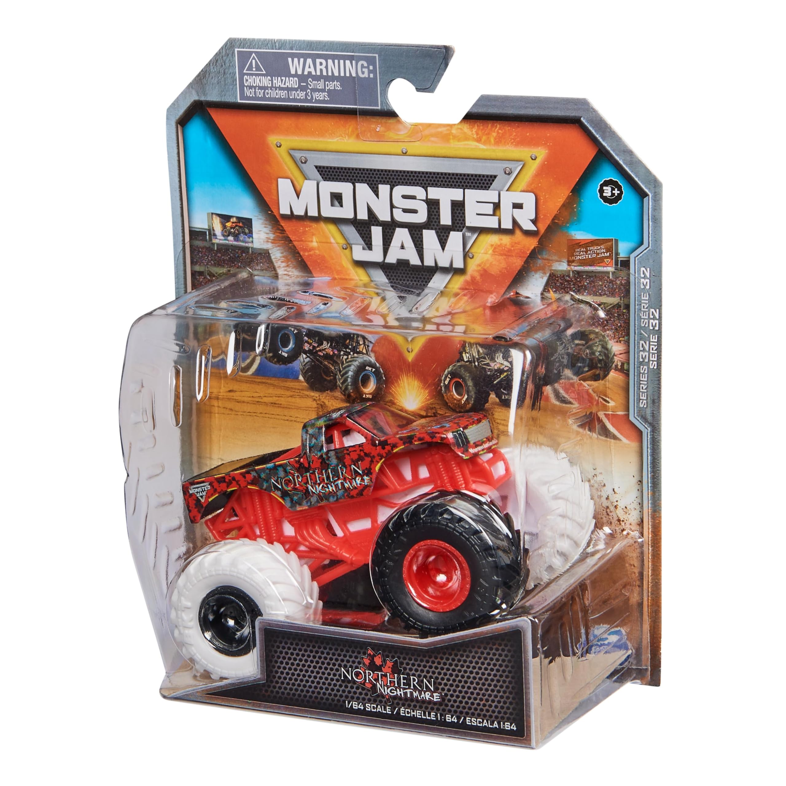 El Toro Loco diecast truck as part of a growing Monster Jam display.