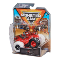 El Toro Loco diecast truck as part of a growing Monster Jam display.