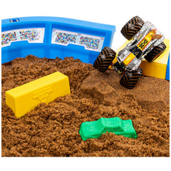 Exclusive Max-D 1:64 scale die-cast truck with dirt-stained tires.