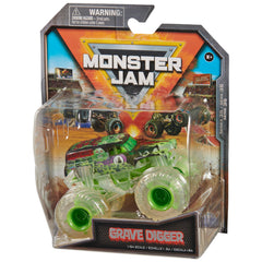 Kids enjoy stunt-style play with durable die-cast toy.