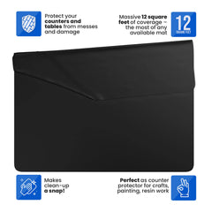 MonsterMat soft non-stick silicone mat for painting, crafting, or play surfaces.