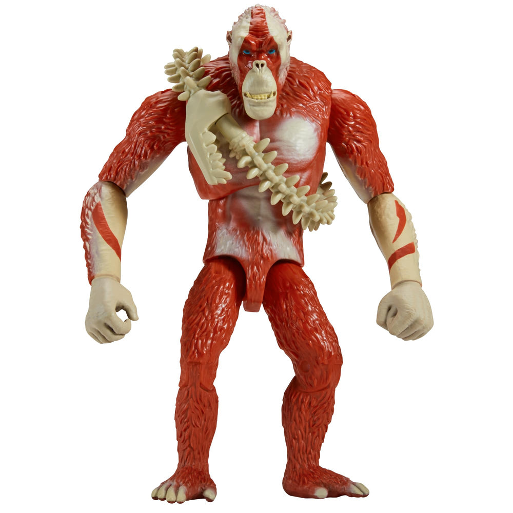 MonsterVerse Godzilla x Kong figure front view for display-ready shelf presentation.