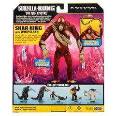 MonsterVerse Godzilla x Kong figure close-up texture reveals film-inspired detailing