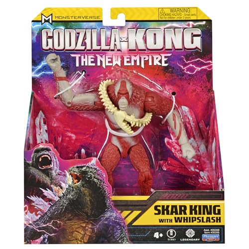 MonsterVerse Godzilla x Kong Skar King figure side pose for dynamic display