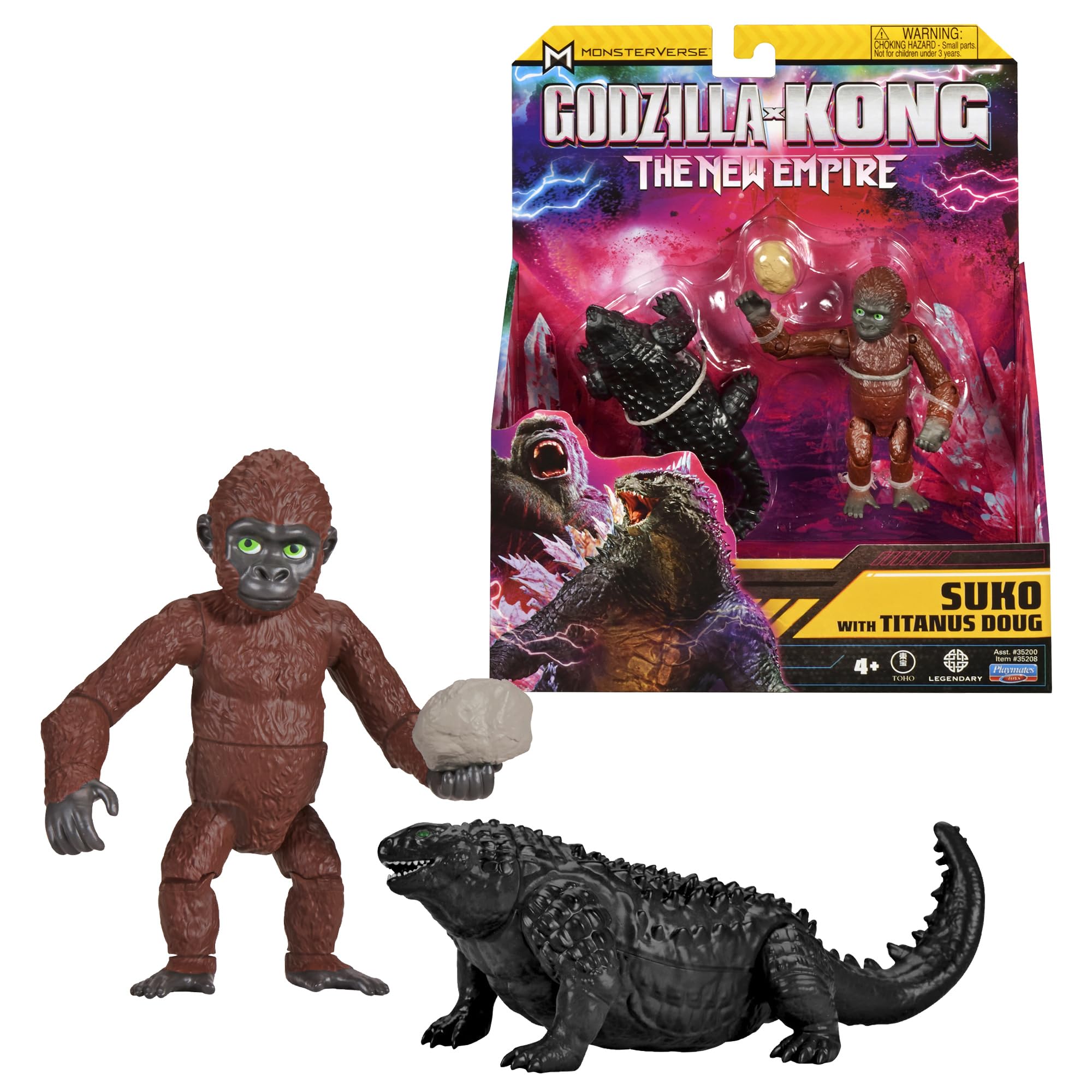MonsterVerse Suko figure front view ideal for display and imaginative play