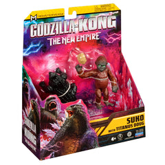 MonsterVerse two-figure-set pairs Suko and Titanus for imaginative duels