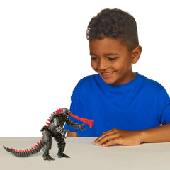 MonsterVerse MechaGodzilla poseable figure ideal for shelf or play.