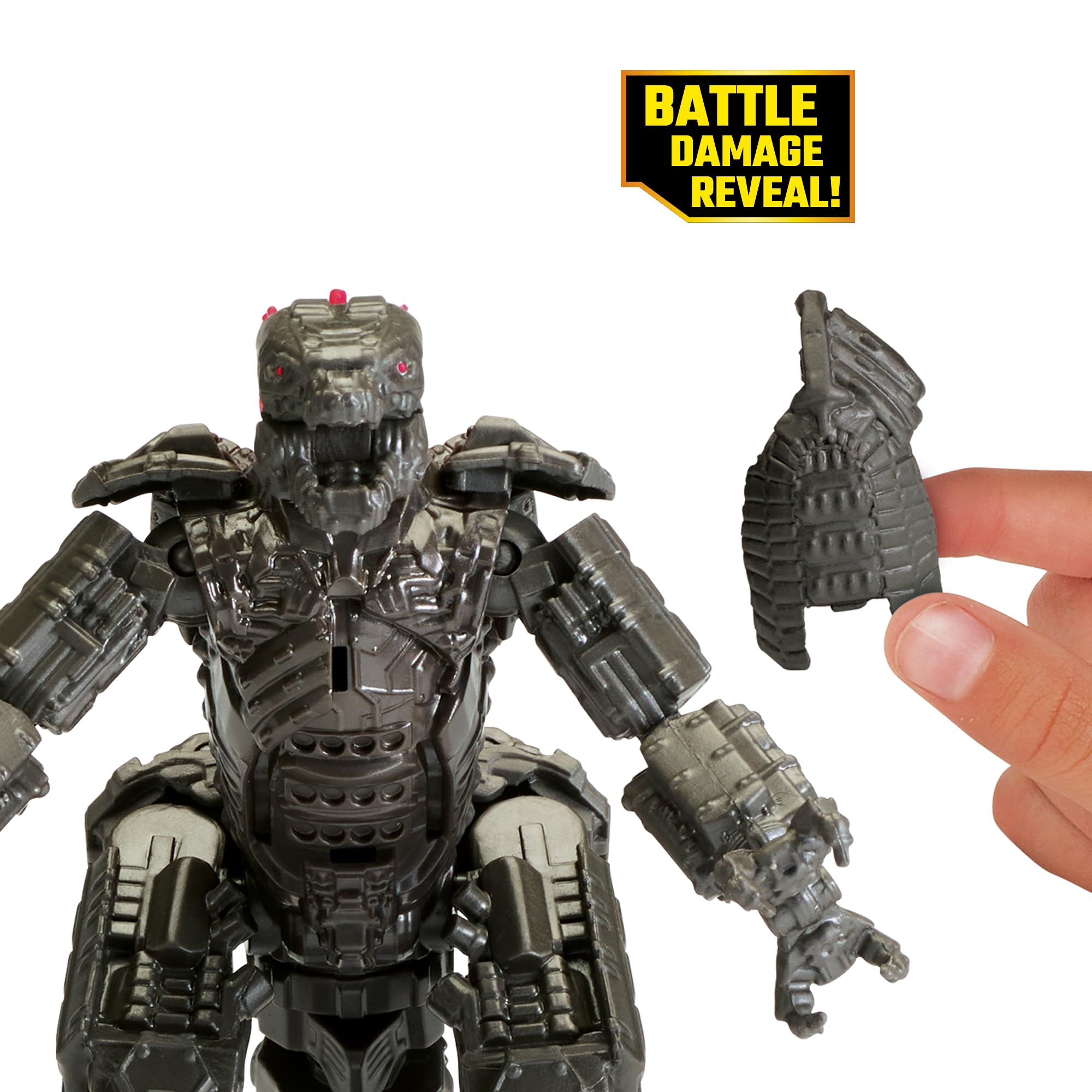 MonsterVerse MechaGodzilla with proton scream accessory for dynamic battles.