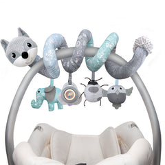 MONSTIME car-seat toy elephant with music box soothing outings
