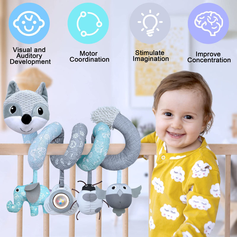 MONSTIME music box elephant for calming melodies on outings