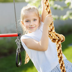 Mont Pleasant climbing rope tree branch install shows versatile outdoor anchoring options.