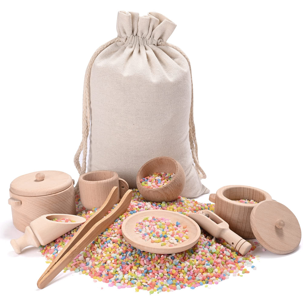 MONT PLEASANT sensory-bin-tools encouraging fine motor focus during pretend play