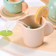 MONT PLEASANT milk jug aids safe pouring during pretend kitchen time.