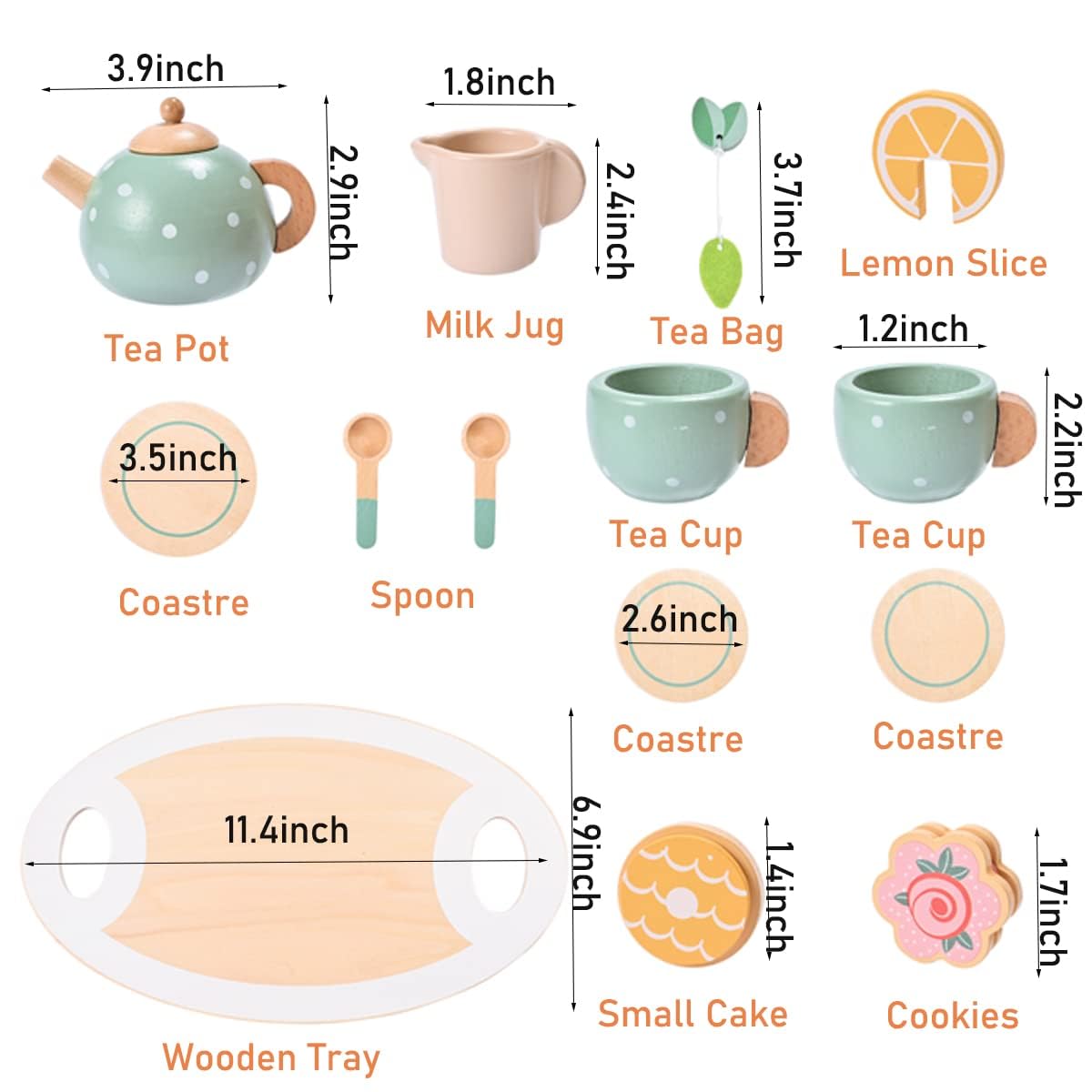 MONT PLEASANT stirring spoons enhance hand-eye coordination through play.