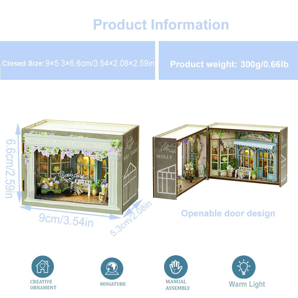 Montidey Molly Garden 1-100 scale details inspire careful model building