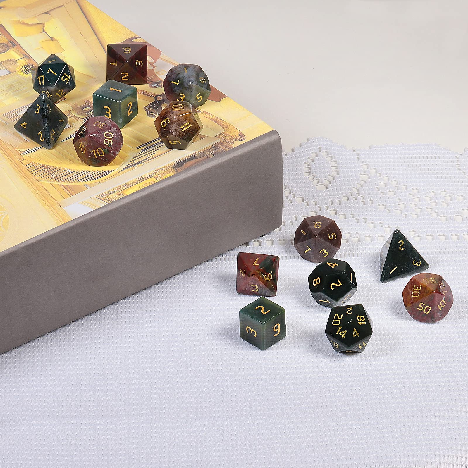 Mookaitedecor chakra symbol box doubles as a decorative display piece