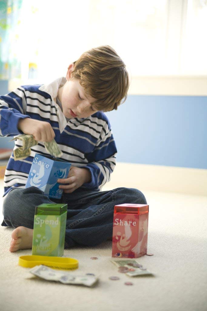 Moonjar acrylic band holding canisters together for tidy storage