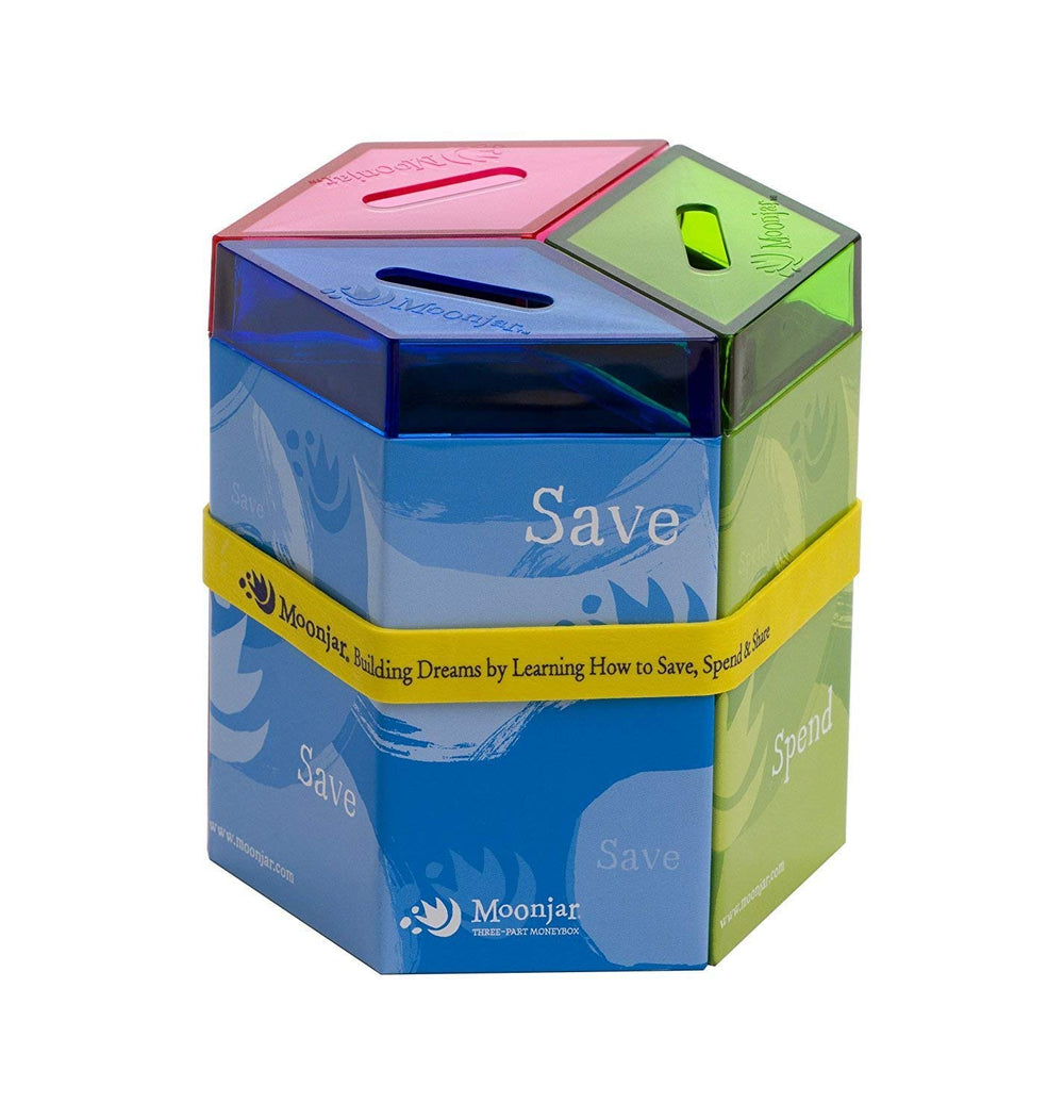 Close-up of Moonjar diamond canisters, durable and kid-friendly