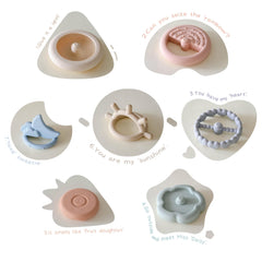 Moonkie Stacks of Circles: 7-piece set fosters stacking skills and spatial awareness.