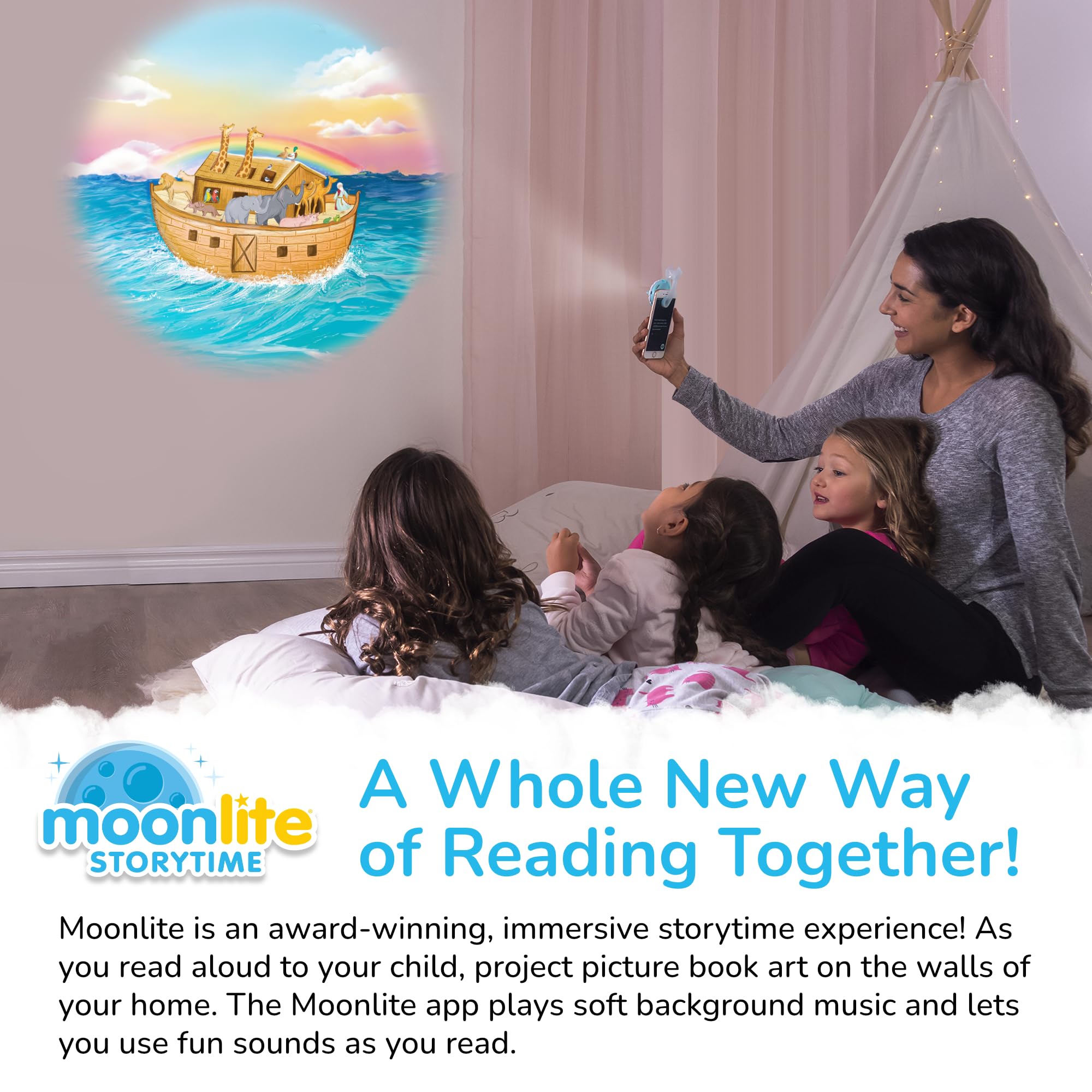 Moonlite activation code enables quick download of digital stories to your device.