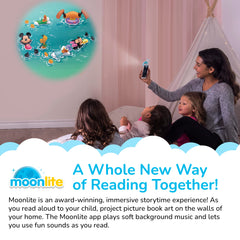 Moonlite app sound effects enhance storytelling for kids.