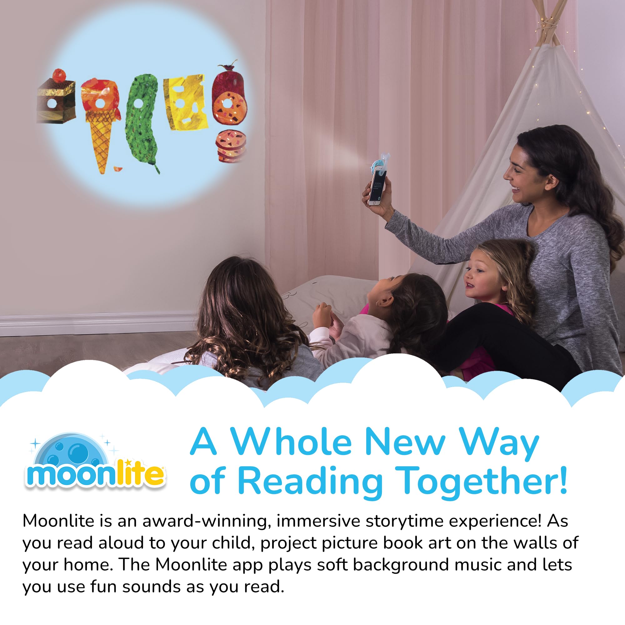Moonlite Corduroy reel invites imaginative listening with visuals and sound effects.