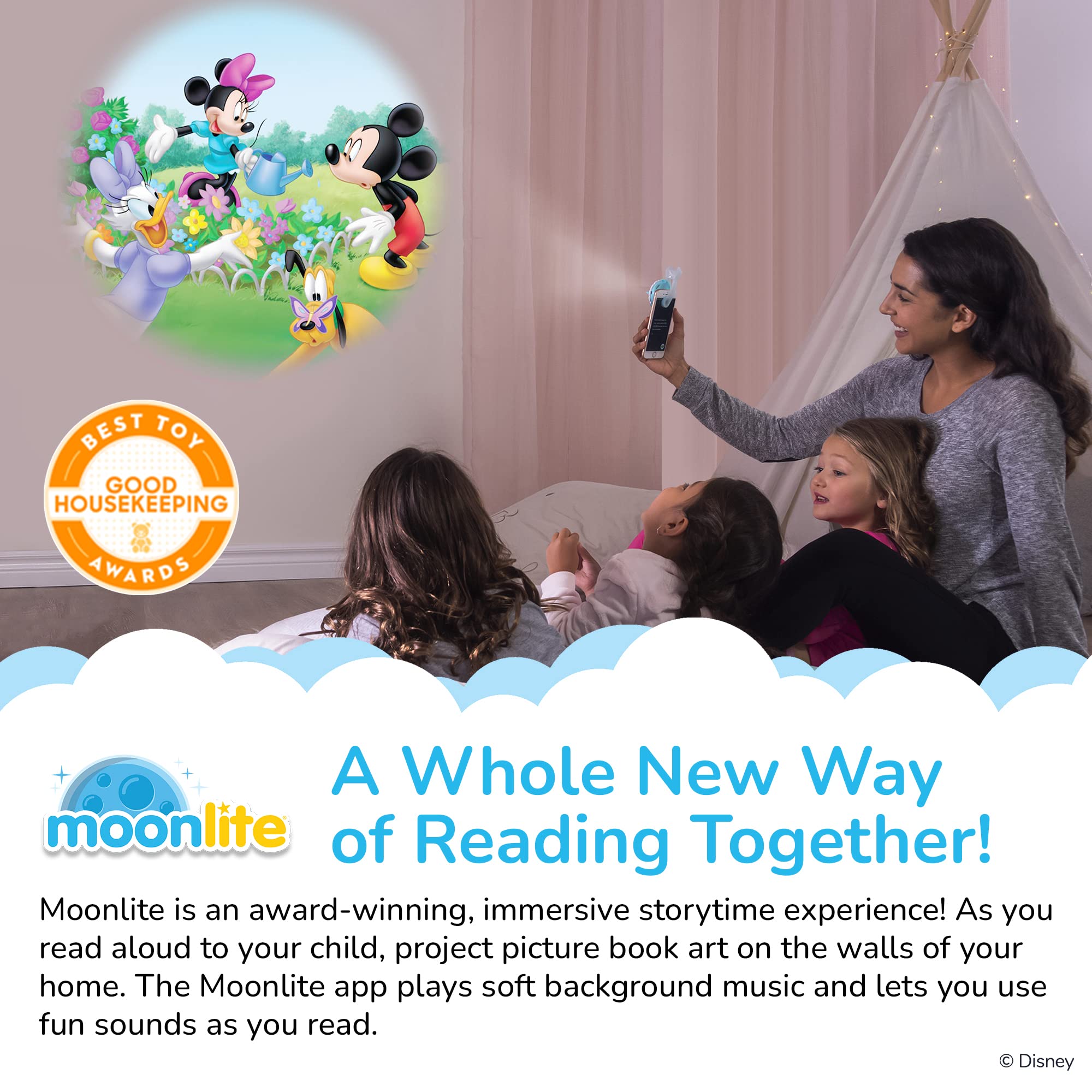 Moonlite four-stories pack brings familiar tales to life for family reading