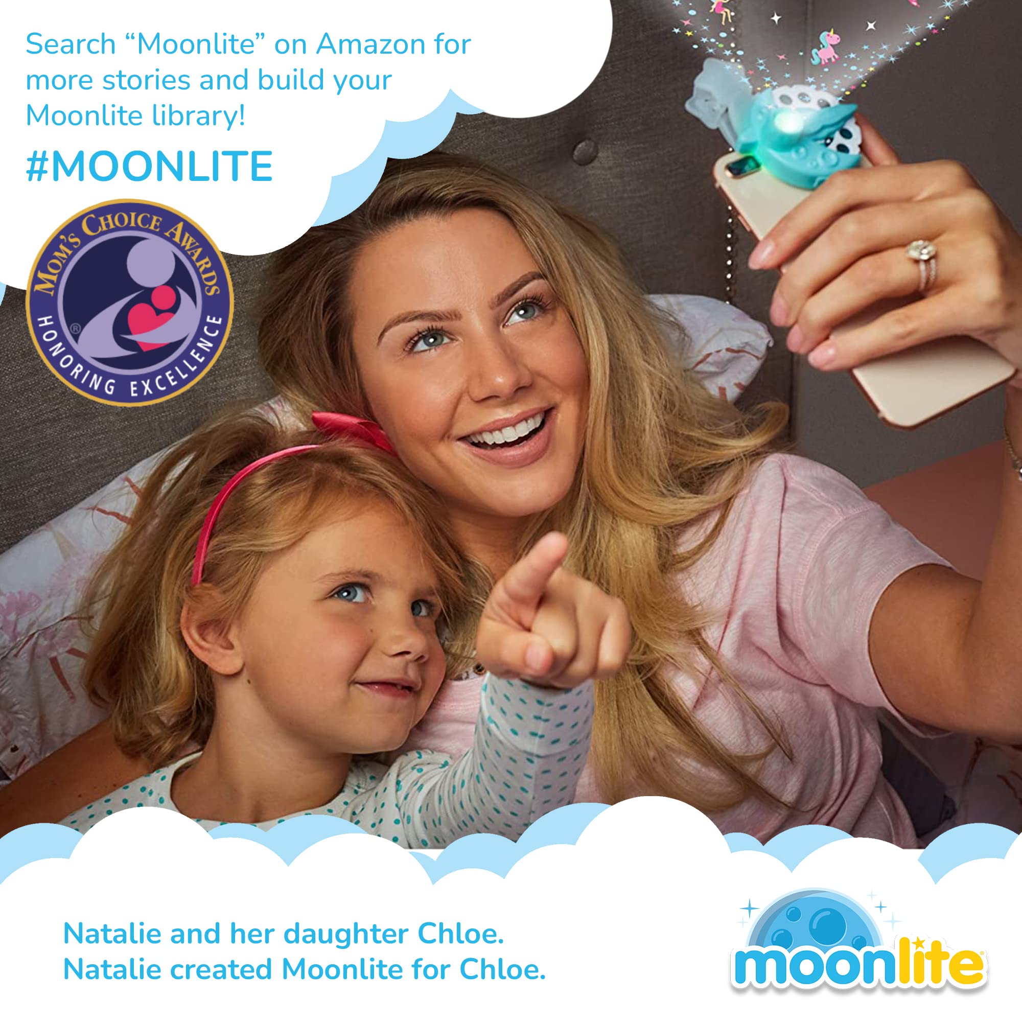 Moonlite growing library of stories in the digital Moonlite app supports ongoing reading.