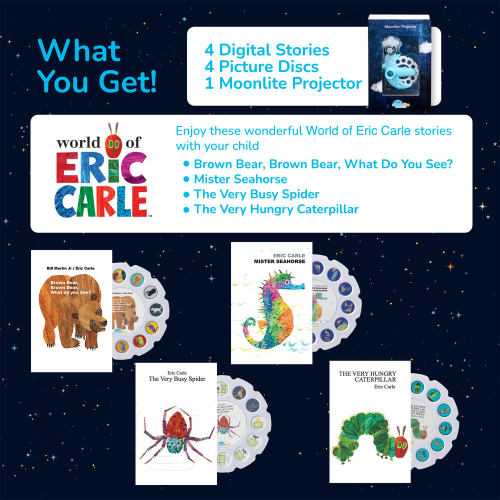 Moonlite Mister Seahorse visuals create gentle ambience for travel storytime