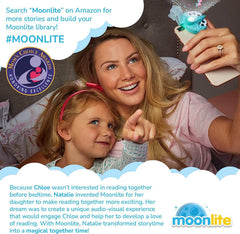 Moonlite Storytime 2 Storybook Reels immersive sound effects support language development