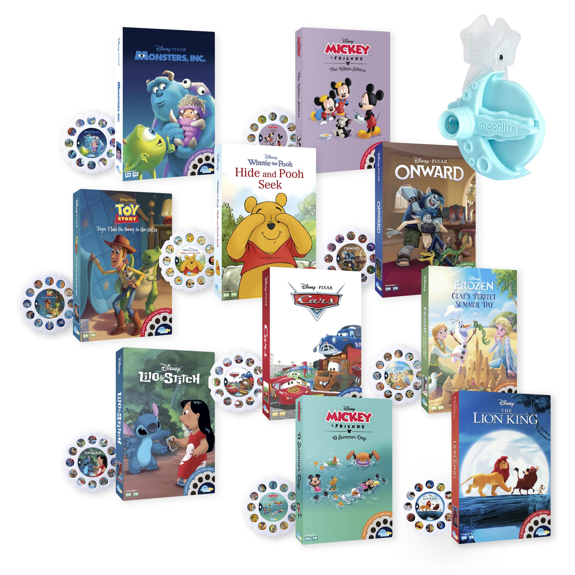 Moonlite Storytime projector setup for bedtime storytelling with easy-to-use magic.