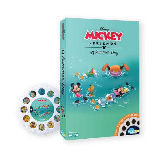 Moonlite Storytime Mickey & Friends reel for immersive reading at bedtime.