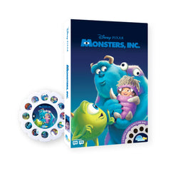 Moonlite Storytime Monsters Inc disc packaging for a gift-ready reading experience