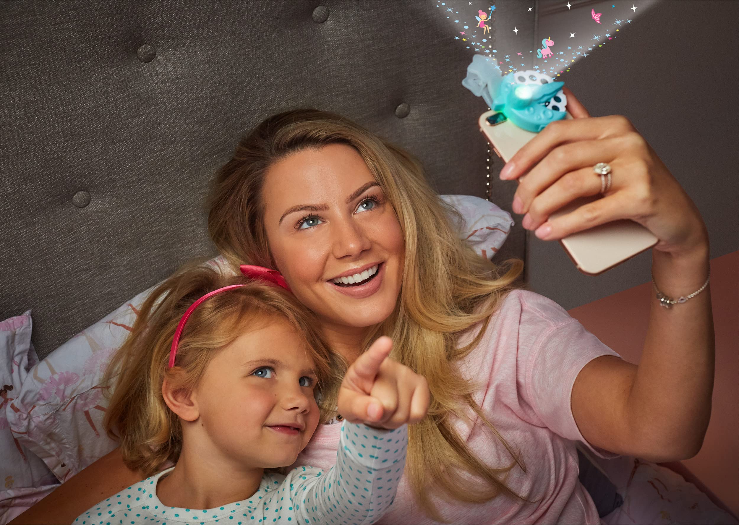 Moonlite Storytime reel with in-app sounds enhances storytelling for kids.