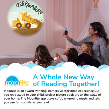 Moonlite Storytime Reels with in-app sound effects enhances storytelling