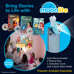 Moonlite Storytime Reels The Little Mermaid with immersive visuals to boost language learning.
