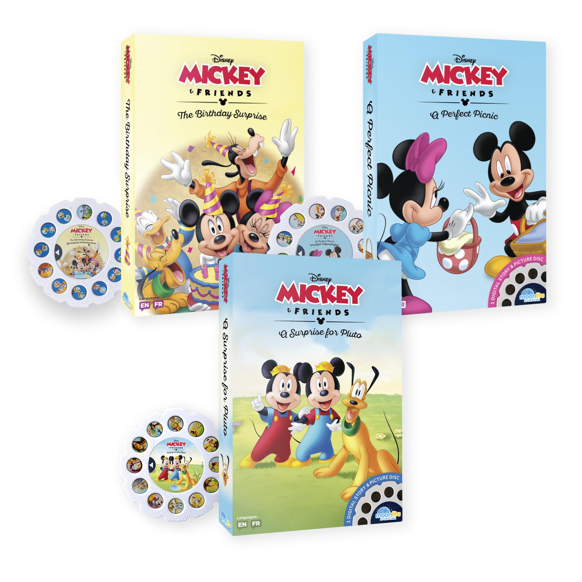 Moonlite Storytime Reels cover featuring Mickey for magical bedtime storytelling.
